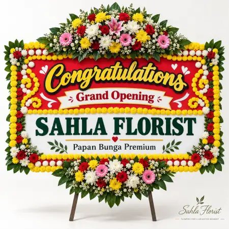 Papan Bunga Ucapan Selamat Summarecon Mall Serpong